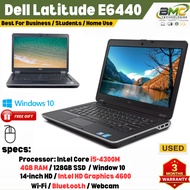DELL LATITUDE 14 inch Intel i5-8GB-256GB SSD Windows 10 Microsoft Words excell power point