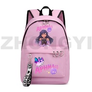 Cute Cartoon Aphmau Backpack Anime Print Pattern Bags for Women Fashion School Backpack for College 