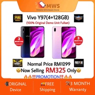 Vivo Y97 6.3Inch S-IPS Display 4+128GB Android 8.1 Helio P60 (12nm) Gaming Processor Smartphone Pubg