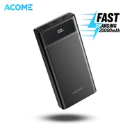 ACOME Powerbank 20000mAh 20W All in 1 Fast Charging QC3.0 PD VOOC SCP Dash AP201 Garansi Resmi 18 Bu