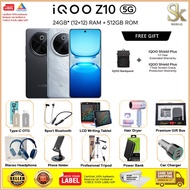 iQOO Z10 5G Smartphone | 24(12+12)GB RAM + 512GB ROM | Original vivo Malaysia