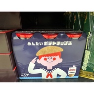 26/6/30 Japan🇯🇵Fukuya Fukuya Mentaiko Potato Chips (3pcs Set) Hakata Specialty Souvenirs Japanese Sn