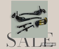 PAKET Handle/ Handgrip/ Handguard Tulang  Daun Protaper CRF 150L Aksesoris Motor stang kotak Motorcy