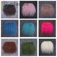ADAMES BJD Hair Row, Bjd Dolls Fake Hair BJD Hair Wefts, DIY Hair For Dolls Hair Wefts Hair Raw Synt