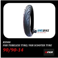 FKR TUBELESS TYRE TYRE FKR TUBELESS FKR TYRE SCOOTER RS900 RS 900 90/90-14 90 90 14 FKR (BUNGA TAJAM