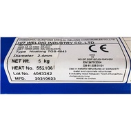 Straight TGS-4043 Huatong Argon Arc Welding Wire Ha Welding 2.4 85WG