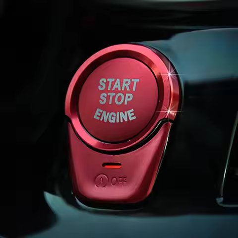 For BMW 5 Series G30 X3 G01 G11 G32 X4 G02 3PCS Auto Engine Start Stop OFF Button Cover Ring Decorat