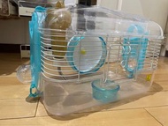 日本SANKO愛鼠晶瑩屋透明挑高款《透明藍C116》鼠籠 兩種可選 較大黃金鼠適用