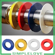 [Simple] 2'' Steel Standard Fractional Weights .25/.5/.75/1kg Gym Barbell Mini Weight Discs Bumper P