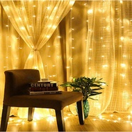 LED Curtain Light 3m x 3m for Bedroom Decoration, Wedding, Birthday, Christmas