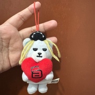 GANTUNGAN Bigbang Taeyang Red Heart Keychain