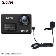 SJCAM External Microphone Plug and Play Portable Lavalier Lapel Microphone Clip-on Mic Microphone Vi