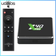 UGOOS X4Q PRO TVBOX 4GB 32GB X4Q PLUS Amlogic S905X4 Android 11 Smart TV Box BT4.0 1000M X4Q CUBE Set Top Box 4K Media Player