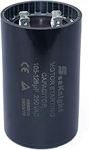 BlueCatELE 105-126 MFD (uF) Motor Start Capacitor Compatible for Franklin Control Box 2823008110, 28