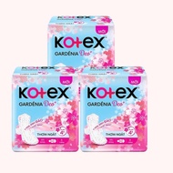 [Gift not for sale] 3 Packs of Kotex Gardenia Deo+ SMC Cherry Blossom BVS 8 pieces_02397