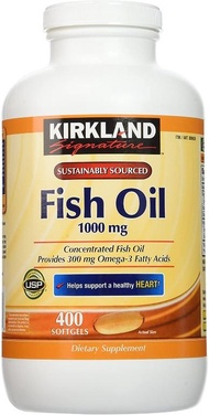Kirkland Fish Oil 深海魚油1000毫克，400粒