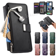 2 in 1 Magnetic Detachable Flip Case For Xiaomi Poco M6 M5S M4 M3 F7 F6 F5 F3 Pro Multi Card Holder 