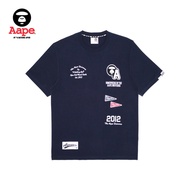 Aape Flagship Store Men's Autumn Ape-Man Embroidered Small Label Letter Printing Trendy American Sho