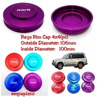 DMAX RANGER TRITON NISSAN NAVARA NP300 4X4 SPORT RIM CENTRE CAP RAYS WHEEL (OUTSIDE DIAMETER 106MM/I