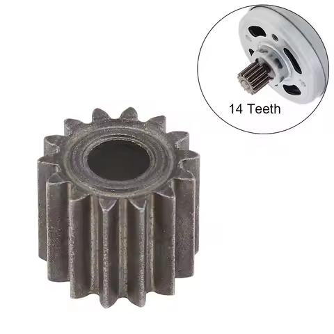 14 Teeth 8.2mm Diameter Replaceable Motor Gear for RS550 10.8V 12V 14.4V 16.8V 18V 21V DC Motor