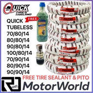 Quick PhoenixFREE TIRE SEALANT &amp; PITO  Motorcycle Tire Tubeless by 14 Mio Click Skydrive Beat