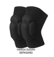 Knee Kneepad Deker Volly Vollyball Decker Futsal Bola Takraw Busa Pelindung Lutut