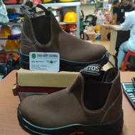 Sepatu Safety Aetos Copper Warna Mocca Asli Harga Promo/Murah