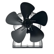 DY565J ​Energy Saving  Fireplace 5 Blade Fireplace Quiet SafeHeat Powered Stove Fan Log Wood Burner 