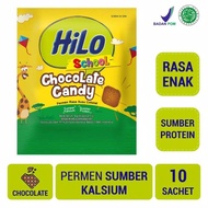 Hilo School Chocolate Candy permen coklat susu 10's (=)