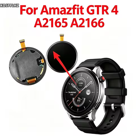 KOSPPLHZ Original For Amazfit GTR4 Smartwatch LCD Screen Touch Digitizer Replacement For Amazfit GTR