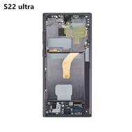 แผ่นกรอบกลางสำหรับเคส SM Galaxy S22 Ultra เปลี่ยนซ่อมกรอบ SM-S908U SM-S908B SM-S908N