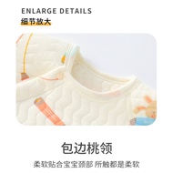 CY-201 Newborn Baby Warm Half-Back Clothes Baby Bottoming Pure Cotton Top Baby Girl Boneless Half-Ba