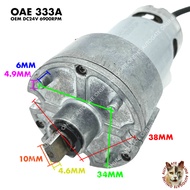 OAE ARM E8 ( OEM ) SWING ARM 24V 6900RPM AUTOGATE SYSTEM MINI MOTOR AUTO GATE ( E3000 / OAE 333a )- 