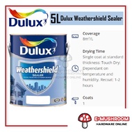 5L ICI Dulux Paint Weathershield Sealer 18177 (Sealer Luar Dinding Rumah)