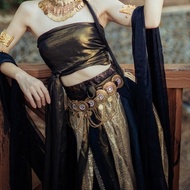 Dunhuang Flying Ancient Style Hanfu Female Exotic Style Indian Dance Western Beauty Studio Costume C