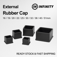 EXTERNAL Rubber Hollow Aluminium Profile Table Chair Leg Cover | Getah Kaki Meja Kerusi Kaki Sofa Be