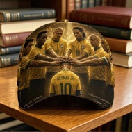 Icons Unity Cap Yellow Jersey Legends with "O Legado Continua" Slogan - Heritage Fan Gear for 2026 F
