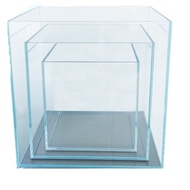 Cube Crystal Clear Aquarium Tank