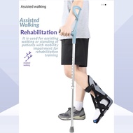 Arm Elbow Support Crutch Cane Tongkat Sakit Kaki Terseliuh Patah Siku Lutut Crutches Walking Aid Sti