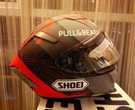[詢價]SHOEI X14灰紅螞蟻，全新包郵秒發，摩托車頭盔機車賽車