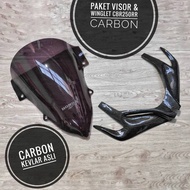 Whinsield CBR 250RR WINGLET CARBON PACKAGE CBR250RR WINDSHIELD CBR 250RR MIKA WINGLET CARBON CBR 250