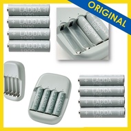 Ikea rechargeable battery AA | AAA battery charger (750mAh 1900mAh 2450mAh)