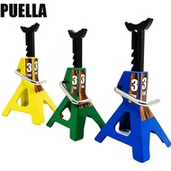 PUELLA Metal Jack Stands, Height Adjustable Lift Pair Rack Simulation Jack Stands, Portable Truck Ti