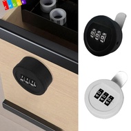 CHAAKIG Password Lock, Zinc Alloy Furniture Combination Lock,  3 Digital Code Hardware Anti-theft Drawer Lock Cupboard Drawer