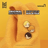 [OFFICIAL] TinyTAN Dynamite Rubber Pin Badge BTS BT21 TinyTAN BangTan Kpop Merch