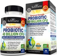 Probiotic 40 Billion CFU - Probiotics for Women &amp; Men - Lactobacillus Acidophilus &amp; Prebiotics - Dig