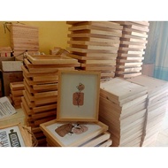 KAYU 100pcs 5R Wooden Photo Frame Reseller Package