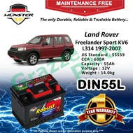 Münster Robust MF CMF DIN55 | DIN55L | 55559 (55AH) Battery Bateri Kereta Land Rover Freelander Spor