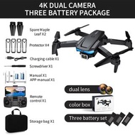 4K智能避障定高航拍無人機 (三電池) ZFR-Mini RC Drone with 4K Dual Camera WIFI FPV Aerial Photography Intelligent Obstacle Avoidance Quadcopter RC Toys - Black with 3 batteries