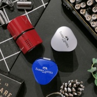 Germany FABER-CASTTELL FABER Three-Hole Pencil/Color Pencil Portable Sharpener [Fuxing Zone] {Fat Mo